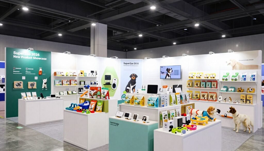 SuperZoo 2026 Innovations New Product Showcase featuring the latest pet technology and products