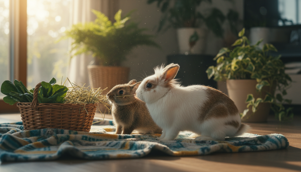 Bonding rabbits guide