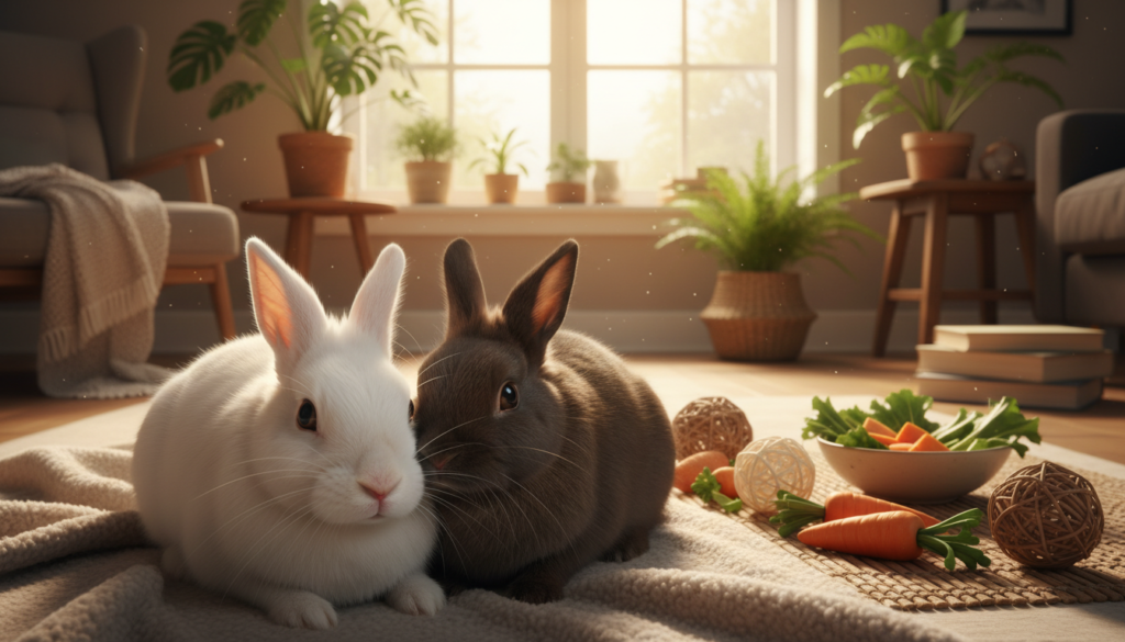 Bonding with your rabbit