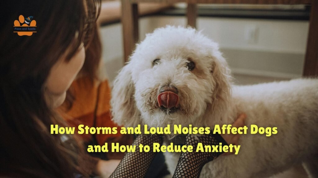 dogs anxiety during storms