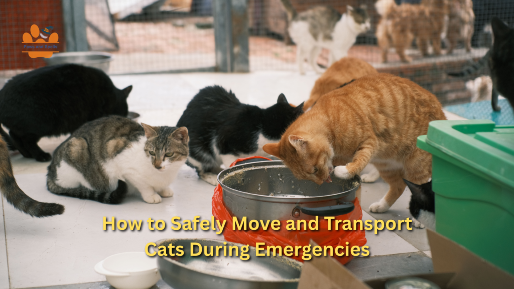 transporting cats during emergencies