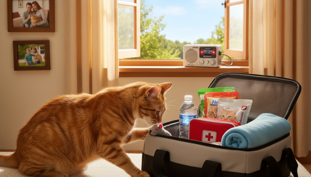 cat care during natural disasters