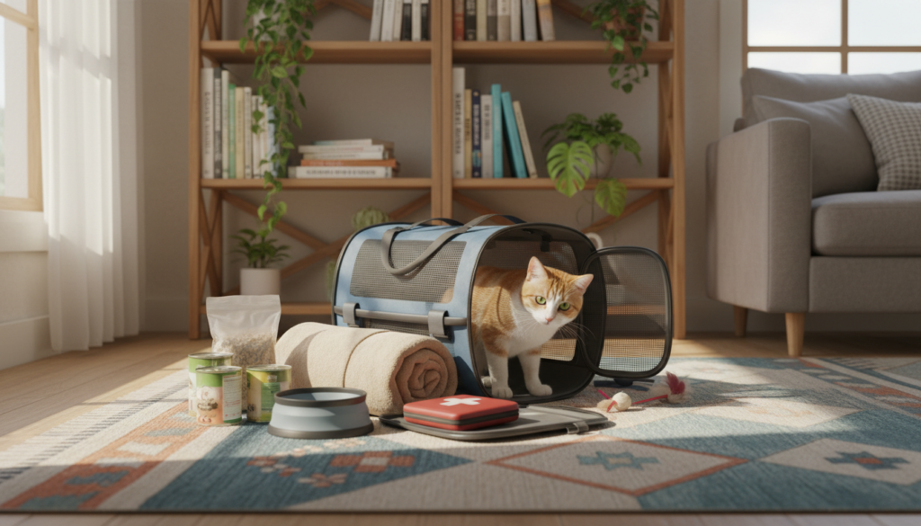 cat emergency checklist