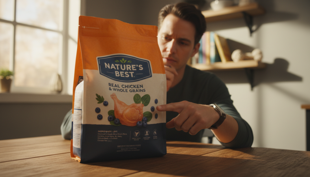 How to read dog food labels