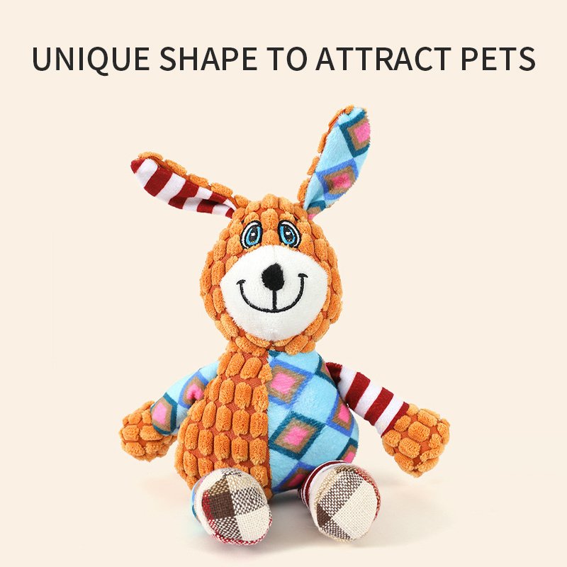 Squeaky Plush Dog Toy - Image 4