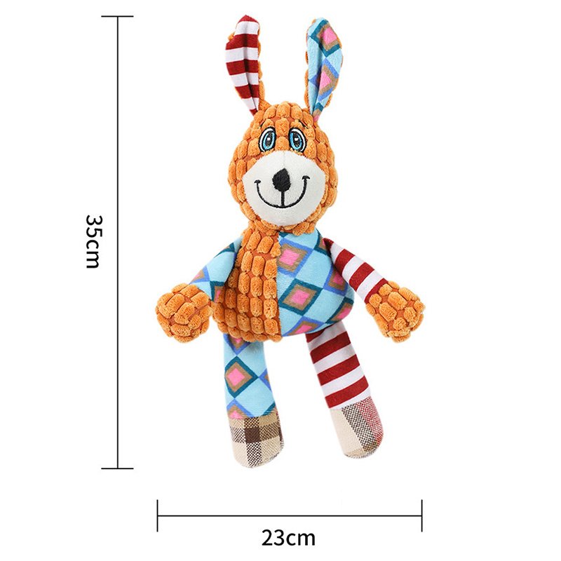 Squeaky Plush Dog Toy - Image 10
