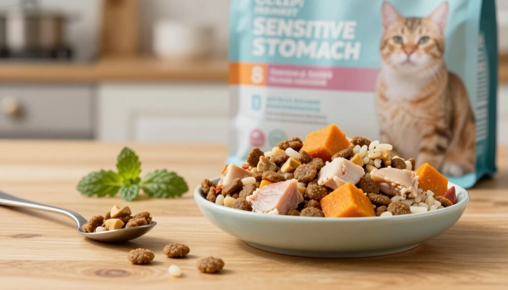 Cat food for sensitive stomach