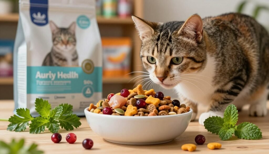 Cat urinary health food