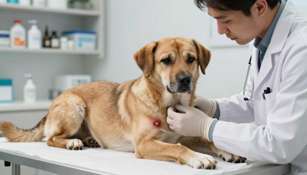 abscess fever in dogs