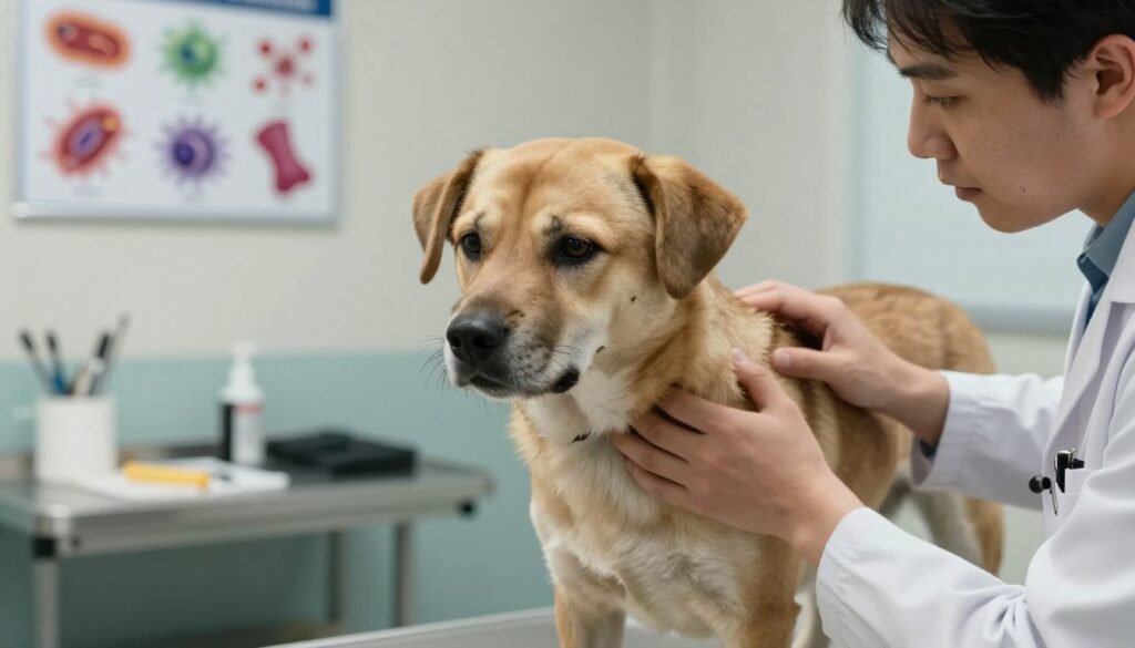 bacterial infection diarrhea in dogs
