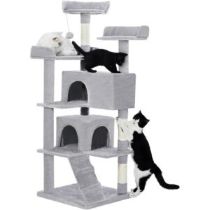 56-inch Multi-Level Cat Tree Tower