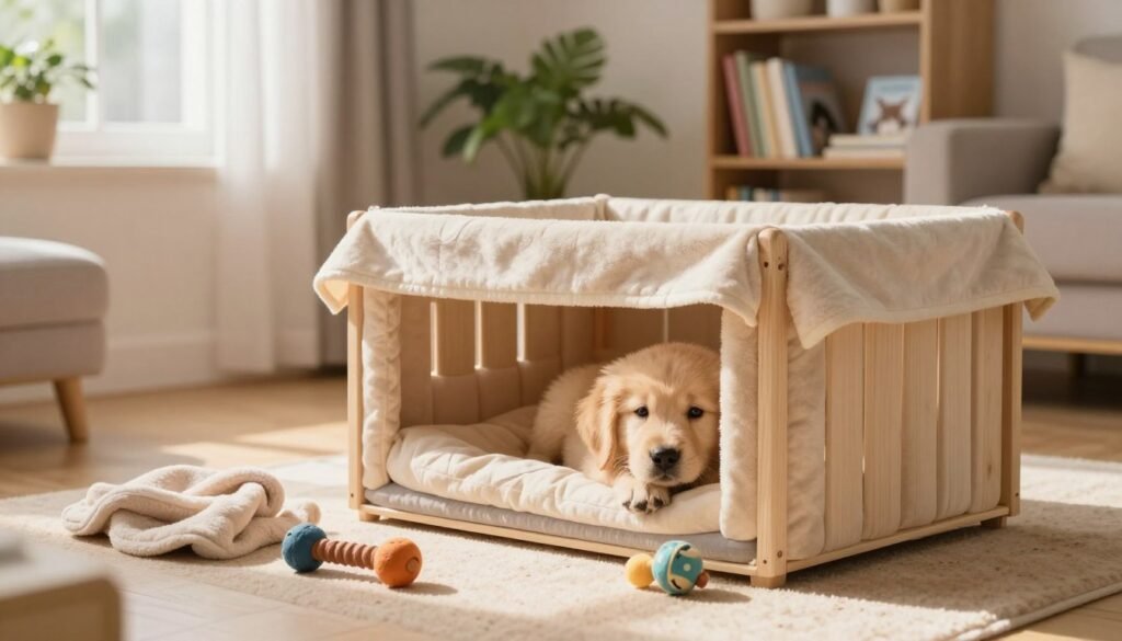 puppy crate training