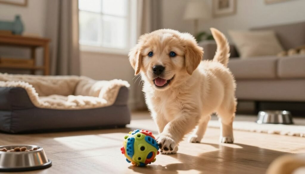 puppy first week at home