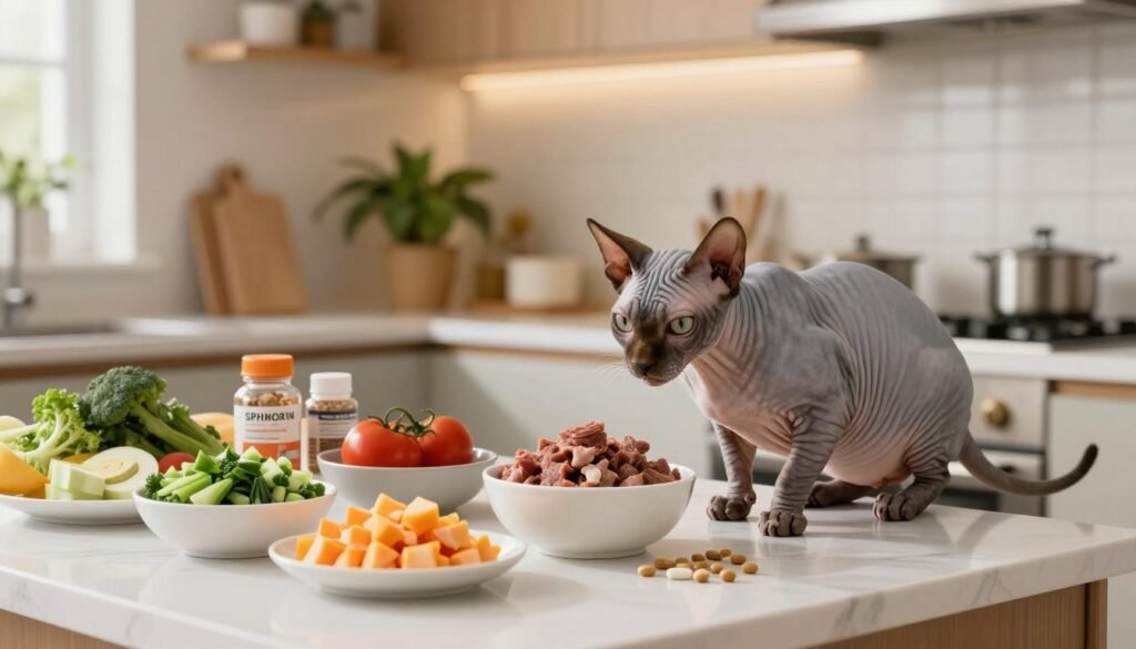 sphynx cat diet