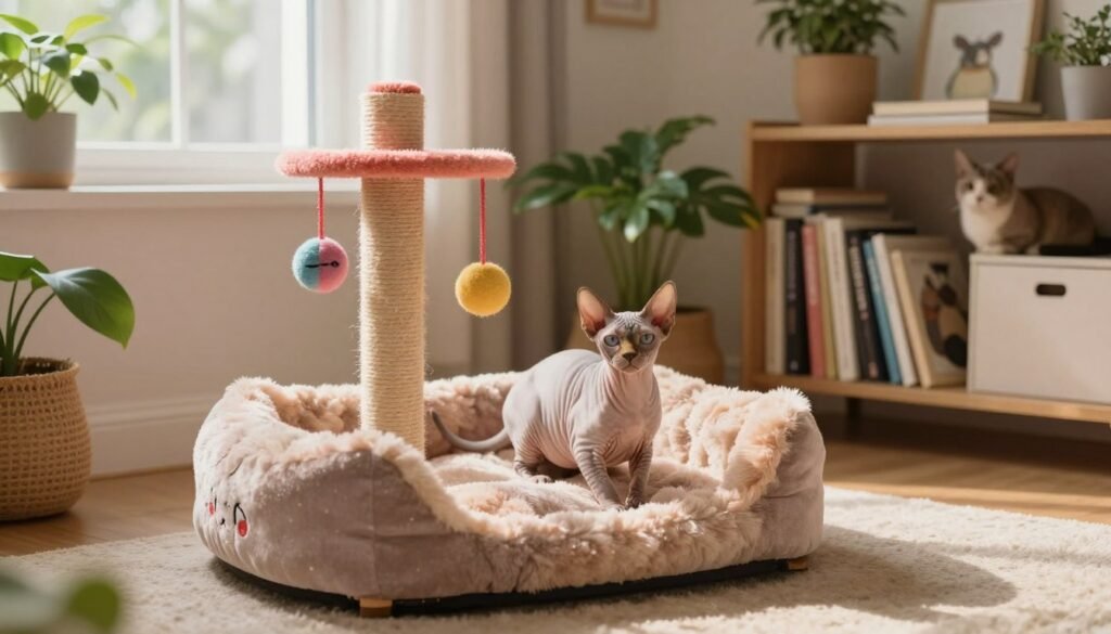 sphynx cat indoor environment