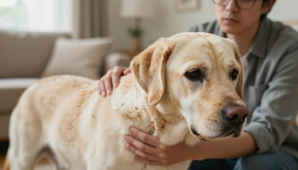 stress hair loss in dogs