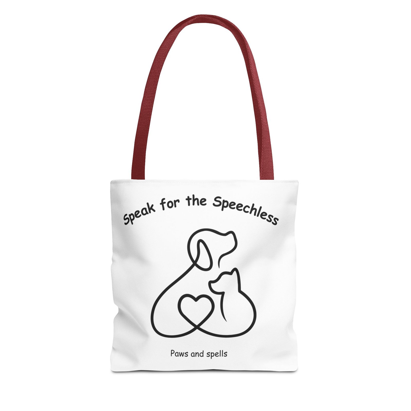 “Speak for the Speechless” Premium Tote Bag - Image 5