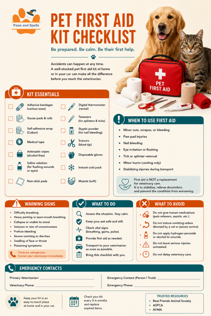 Pet First Aid Kit