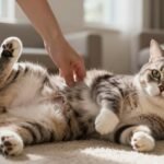 cat hates belly rubs