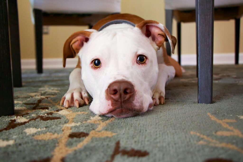dogs stare at you